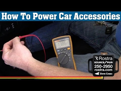 Locate Accessory Power on Car