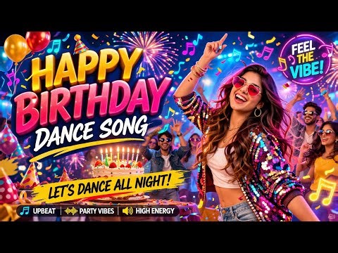 Happy Birthday Dance Song 🎉 | Party Song 2026 | Best Birthday Song Hindi | Dance All Night Song