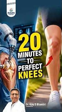 Knee Pain relief in 20-25 Minutes with Robotic Surgery | Doctor Explains FT3D Knee Resurfacing