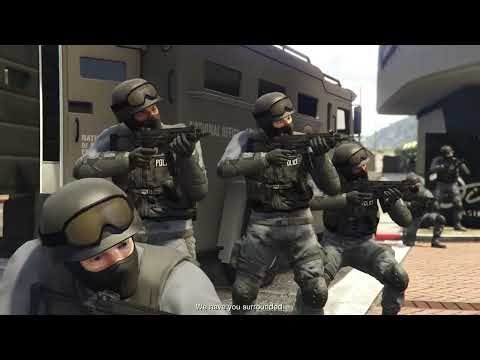 Grand Theft Auto V Gameplay - The Diamond Casino Heist (Aggressive) (2 Player Heist) With Artwork
