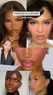 Ethereal blush tutorial inspired by painted by Esther blush on Nara smith ❤️