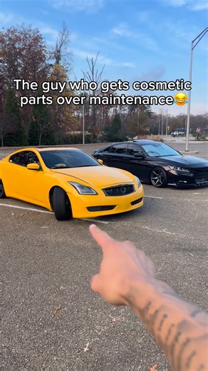 DannyHr🌻 on Instagram: "Tires cooked but exhaust finna sound sweet🫡🥴 #eplorepage #vq #vqfamily #vq37 #car #funny"