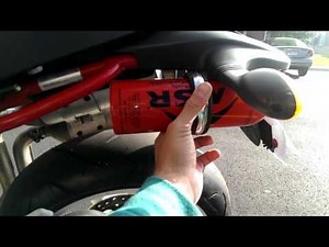 Cool and cheap way to carry extra fuel. I did this on my bike & it works great.