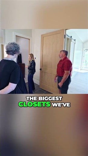 Master Closet That's Bigger Than Most Bedrooms #custombuilt #storagesolutions #idaho