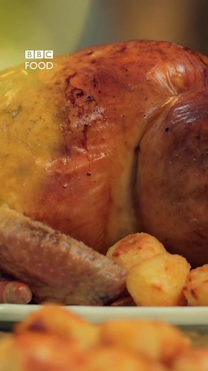 Mary Berry is here to help you make the perfect Turkey with lemon and herbs to add flavour and keep it nice and juicy! https://bbc.in/3BOYkSF | BBC Food