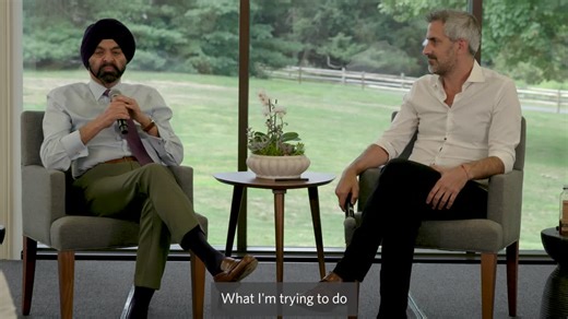 Ajay Banga, my friend and President of The World Bank, joined me to talk about the research capabilities Bridgewater Associates is contributing to better understanding economic conditions in… | Nir Bar Dea