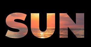 How to Fill Text with an Image in GIMP