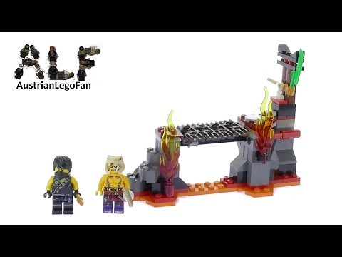 Lego Ninjago 70753 Lava Falls - Lego Speed Build Review