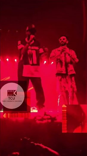 Pathikichu song performance from vidaamuyarchi by Anirudh at Anirudh concert Malaysia