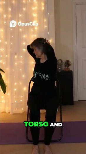 Gentle Chair Yoga Torso Twist for Toning & Weight Loss – Seniors & Beginners