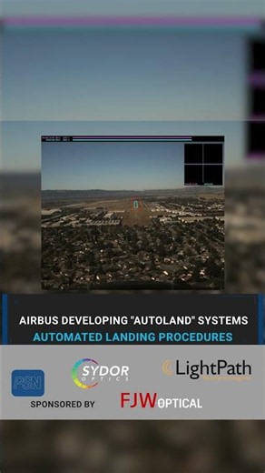 Airbus Trials Computer Vision Approach for Safe, Increasingly Automated Plane Landings