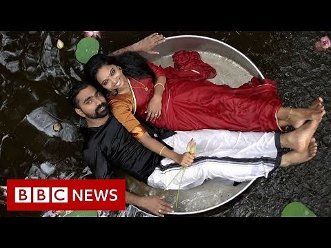 The rise of India’s viral wedding photoshoots - BBC News