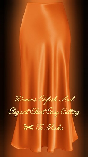 Women's Stylish And Elegant Skirt Easy Cutting ✂ To Make #viralreelsシ #viralreelschallenge #diy #fashion #sewing | KS Fashion Hub