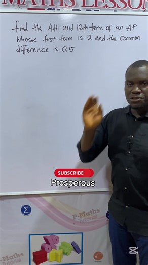 Arithmetic Progression. #ArithmeticProgression #MathsReels #Mathematics #MathsMadeEasy #APSeries #MathFormulas #LearnMaths #MathTeacher #MathsTutorial #MathsVideo #EducationReels #MathsForAll #OnlineMathsClass #MathsLovers #MathIsFun #AlgebraBasics #StudyWithMe #MathsConcepts #TrendingMaths #FacebookReels #ViralReels #ReelItFeelIt #ExplorePage #TrendingNow #ReelTrend #ContentCreator #InstaReels #ViralVideo #FYP #ReelChallenge #fypシ゚viralシfypシ゚ | Prosperous Online Maths