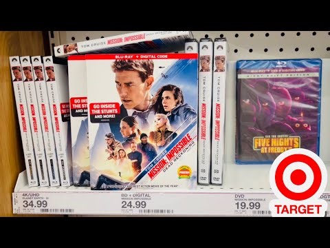 TARGET IN STORE MOVIE COLLECTION NEW RELEASE DVD BLURAY 4K