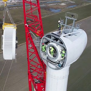 1.3M views · 20K reactions | Meet the crane that can climb and...