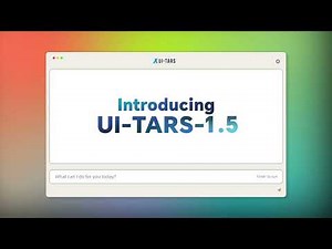 Introducing UI-TARS-1.5 a powerful vision-language model to perform tasks within virtual worlds.