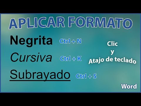 Apply bold, italic, and underline formatting to text in Word 2019