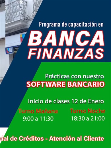 Prepárate para trabajar en Bancos y Cooperativas 2026