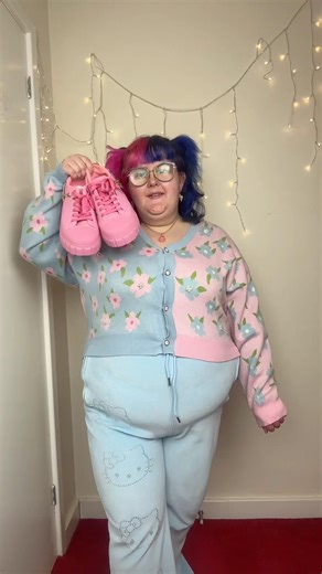 plus size kawaii outfit idea 🌸 #shorts #plussize #kawaii