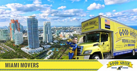 Miami, FL Commercial and Residential Movers | Good Greek Moving & Storage