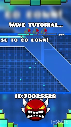 Wave tutorial...🥀🥀🥀 #geometrydash