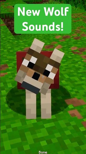 New Minecraft Wolf Sounds! 🐶