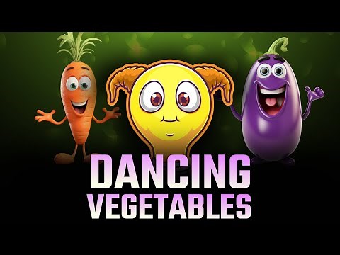 Brainy Buddies Funky Veggies Video || Fun Animation with Music|| Dancing Vegetables🎉💃🥦🥕
