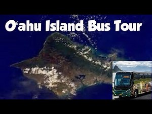 Hawaii O‘ahu Island Bus Tour || Polynesian Cultural Center Circle Island Tour