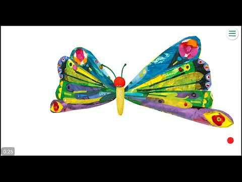 【わたしのはらぺこあおむし】蝶々（ちょうちょ）になったよ：五日目（いつかめ）【知育アプリ】赤ちゃん・幼児向け
