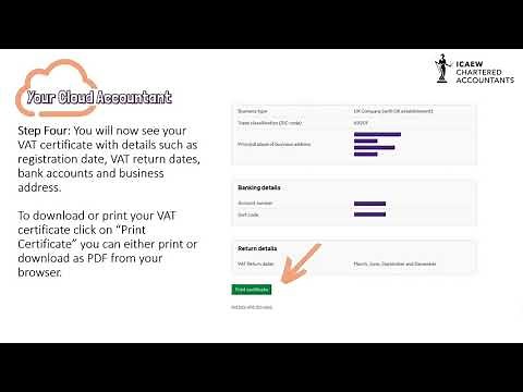 How to View Your VAT Certificate Online - Making Tax Digital