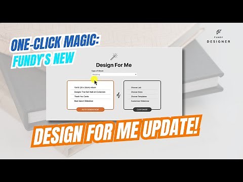 Effortless Album Design with Fundy Designer’s New Design For Me Update!
