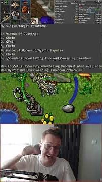 Monk Single Target Rotation #tibia #monk #bossing