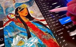 话说Procreate自带笔刷已经不能满足我了