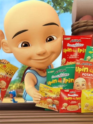 Atira Snack Noodle Bersama Upin & Ipin - Jom Makan!