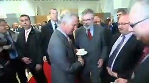 21K views · 384 reactions | Historic Handshake - Sinn Féin's Gerry Adams and Britain's Prince Charles shake hands in Galway | RTÉ News | Facebook