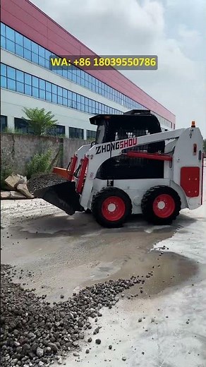 Small skid steer loaders | Compact power equipment suitable for construction and agriculture