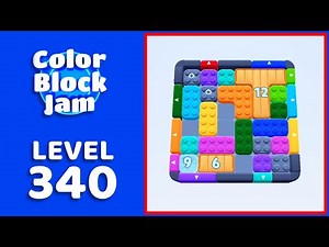Color Block Jam [NO ADS] Level 340 [Solution Walkthrough]