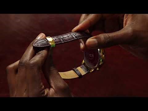 Adjusting the Leather Butterfly/Deployment Clasp