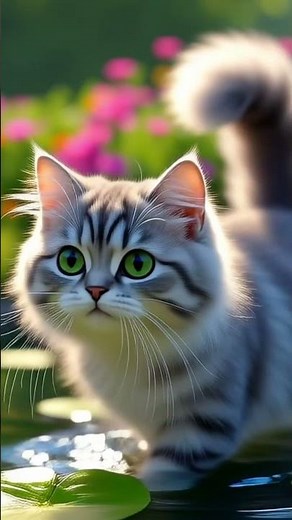 Epic 3D Cat Animation – So Cute & Funny! | NEO3D #cat #3danimation #shorts