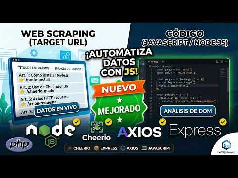 Creando una Node js API para Web Scraping