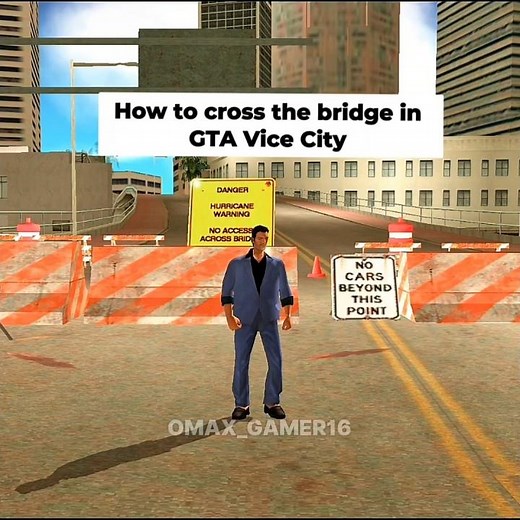 🔥How to Cross the bridge in GTA Vice City #gtavice #gaming #popular #viralshorts