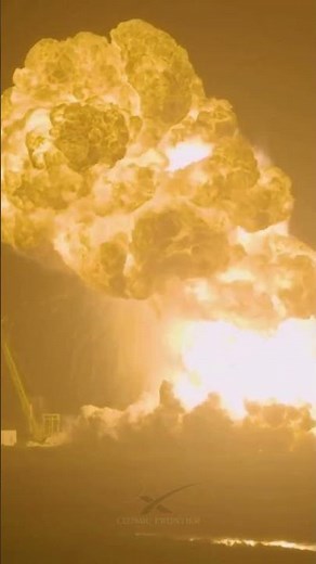 STARSHIP EXPLOSION VIDEO: Watch Elon Musk's Rocket Explode After Launch #starship #spacex #explosion