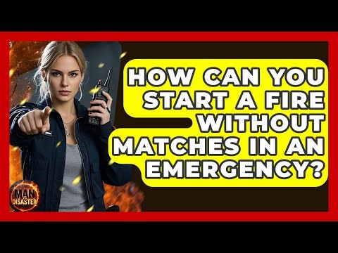 How Can You Start A Fire Without Matches In An Emergency? - Man vs. Disaster