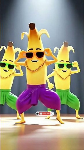 The Most Hilarious Banana Dancing Meme2025 🍌🤣|Funny Cartoon Banana Dance#cartoon #cute #funnyshorts