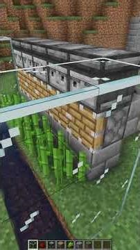Minecraft: Auto Sugar farm | #minecraft #youtubeshorts #shorts