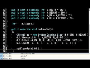 30分で敵避けゲーム制作に挑戦 C# Live Coding