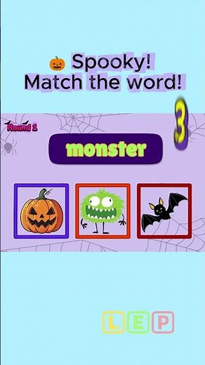 Can You Find the MONSTER? 🧟 | Halloween Word Game
