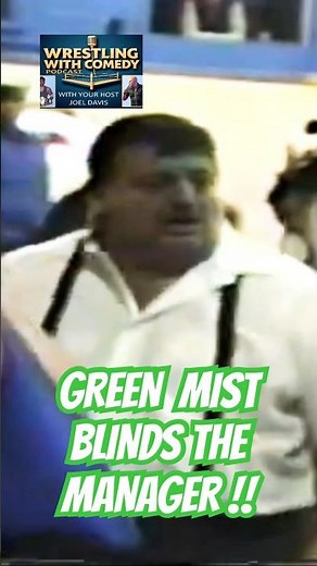 “Real Deal” Joel Davis challenges the audience, as his manager Bull Montana is blinded ! #WWE #Short