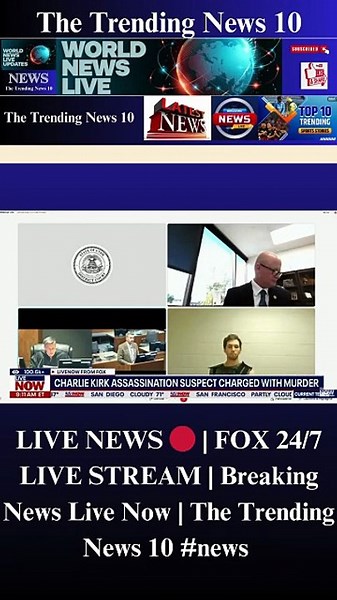 LIVE NEWS 🔴 | FOX 24/7 LIVE STREAM | Breaking News Live Now | The Trending News 10 #news #livenews